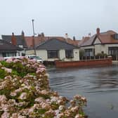 Flooding in North Square, Cleveleys