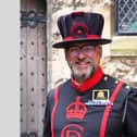 Garry McCormick is one of the latest 'Beefeater' recruits at the Tower of London