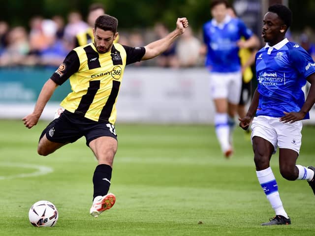 AFC Fylde were beaten at Wealdstone on Bank Holiday Monday Picture: Steve McLellan