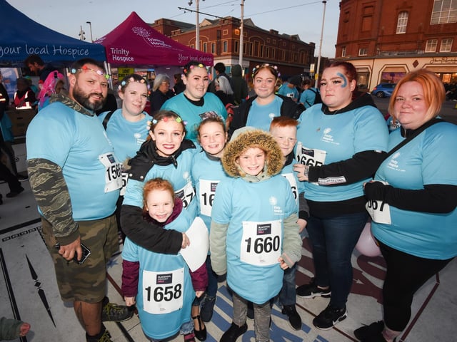 The walk offers many a chance to remember someone they have loved and lost