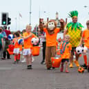 St Anne's Carnival Procession brought a super splash of colour to the streets of the town. Photo: Kelvin Lister-Stuttard