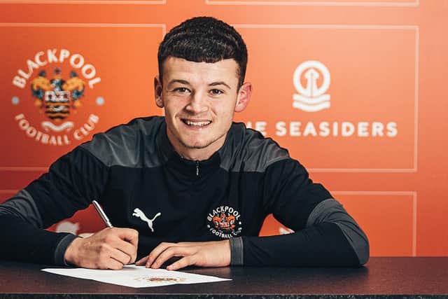 Moore put pen to paper on pro terms back in January