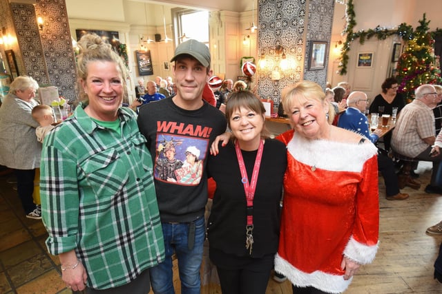 Members of Just Good Friends celebrated Christmas at The Victoria pub in St Annes