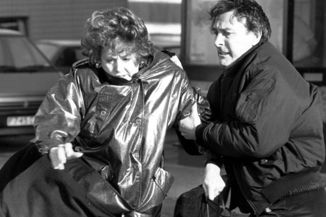 How could we not include this? Alan Bradley and Rita's final confrontation in Blackpool in 1989