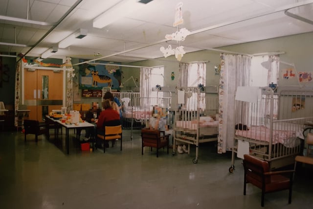 Blackpool Victoria Hospital's Special Care Baby Unit in 1992
