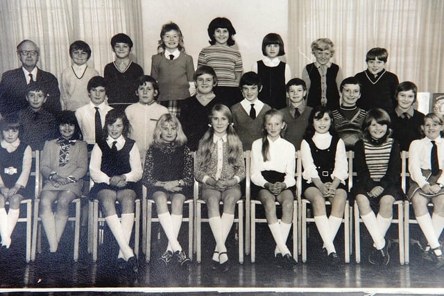 This photo was taken in the 1970s at St Nicholas CE Primary School and was found inside a time capsule. Are you pictured?