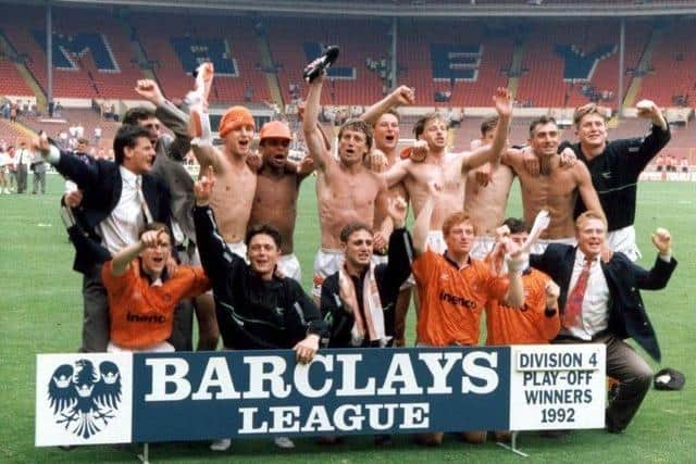 It's 30 years since Blackpool won promotion via the Fourth Division play-offs