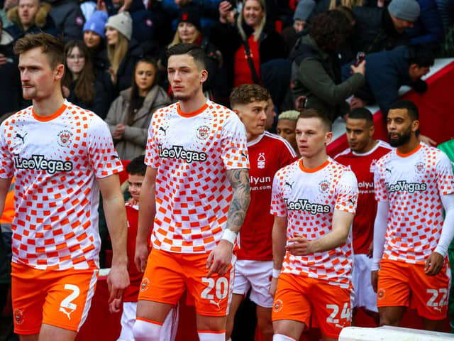 Blackpool earned a replay against Nottingham Forest
