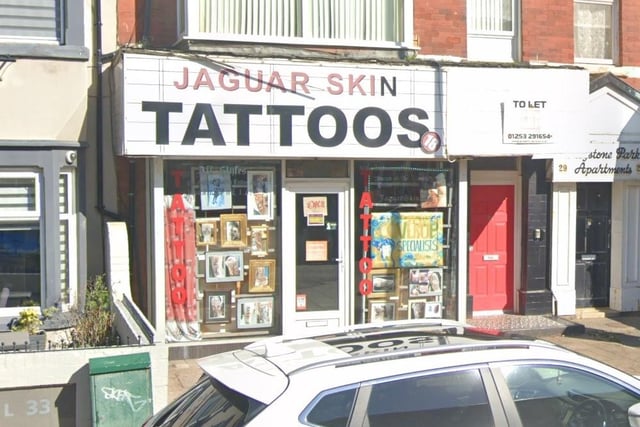 Jaguar Skin Tattoo on Dickson Road has a rating of 4.9 out of 5 from 55 Google reviews