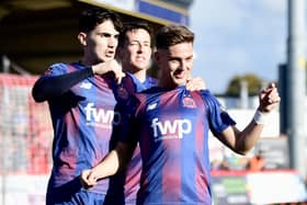 Nick Haughton's double helped AFC Fylde to draw at Kidderminster Harriers Picture: Steve McLellan