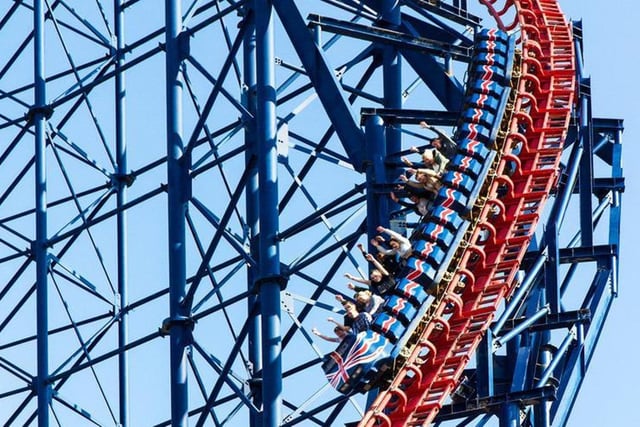 Brace yourself for The Big One, Pleasure Beach’s biggest, fastest and scariest coaster. Feel the adrenaline rush as you climb to a nail biting height of 235ft. Prepare yourself for the first drop which boasts an incline angle of 65 degrees and at speeds of up to 85mph this roller coaster is an experience like no other! The Big One is also one of the longest roller coasters measuring over a mile in length. Guests must be at least 132cm tall to ride.