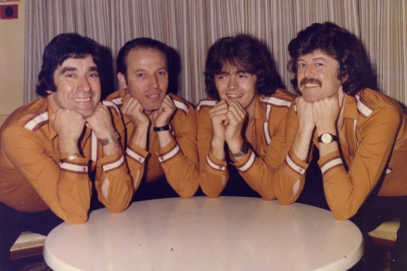 The Magic Showband in 1983 L-R Pete Elgee, Bob Wilson, Mike Andrews and John Kent