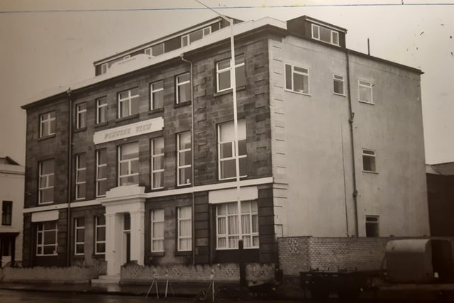 The former Crown Hotel in Dock Street which became Pennine View flats