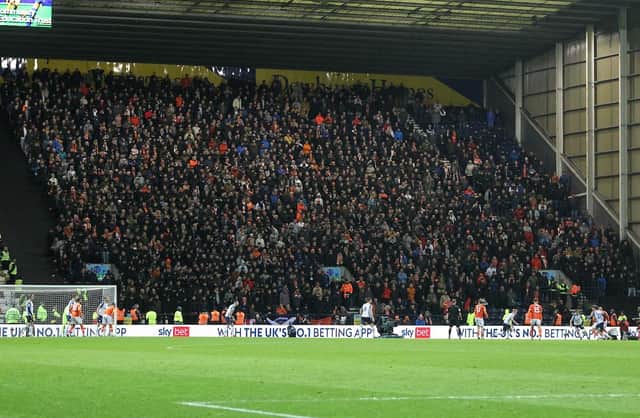 Were you in the away end at Deepdale last night?
