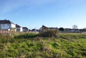 The site on Moss House Road
