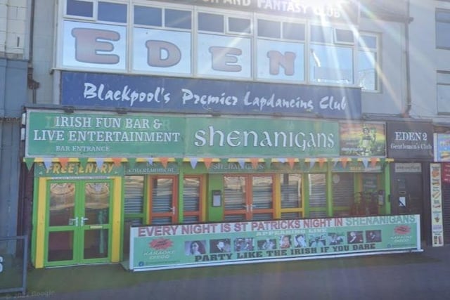 Shenanigans - Promenade, Blackpool. Google rating 4.2 out of 5 from 879 reviews.