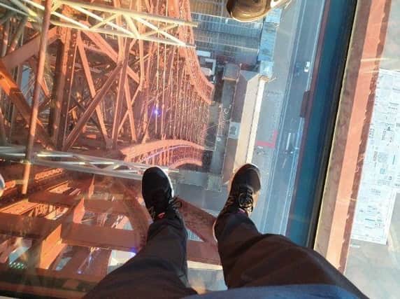 The infamous ‘walk of faith’ at the top of the Tower first opened in 1998. It was originally made of two sheets of laminated glass, two inches thick and weighed half a ton. Since then it has been reconstructed and can now hold the weight of two elephants