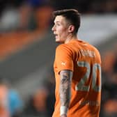 Olly Casey wasn't involved in Blackpool's defeat to Leyton Orient