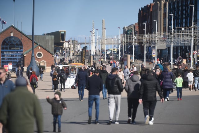 The sun shining on the prom