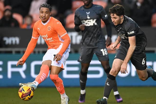 Blackpool's Sammy Silvera Picture: Richard Martin-Roberts/CameraSport