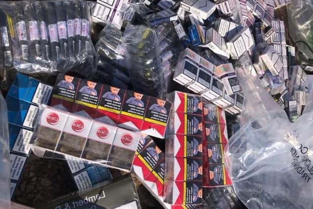 More than £130k worth of illicit tobacco products were taken off the streets of Blackpool (Credit: Blackpool Council)