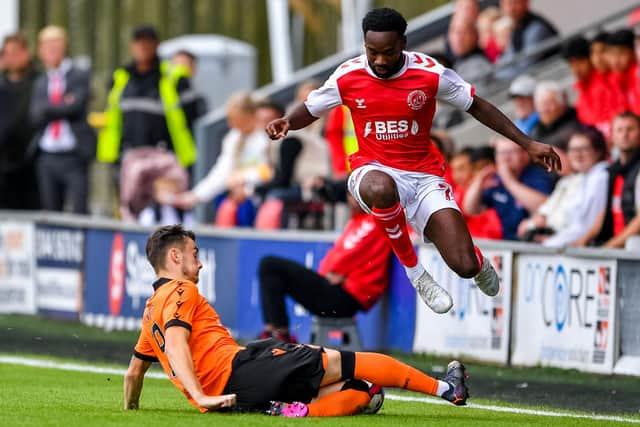 Fleetwood Town defeated Dundee United on Saturday Picture: Adam Gee