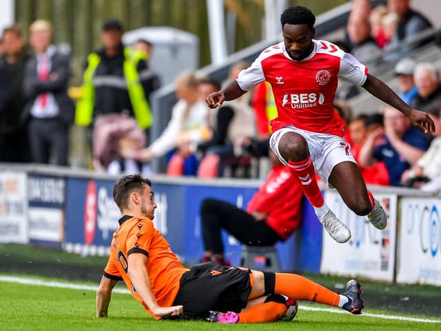 Fleetwood Town defeated Dundee United on Saturday Picture: Adam Gee