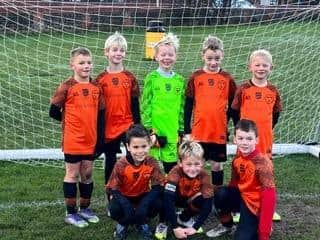 The YMCA Blacks U8s' team