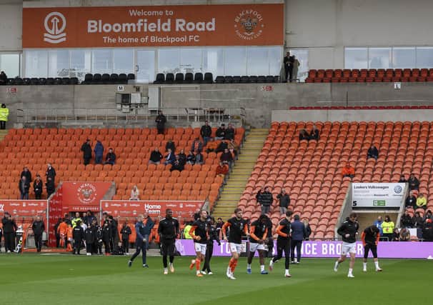 A number of Blackpool players are out of contract at the end of the season.