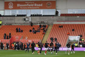 A number of Blackpool players are out of contract at the end of the season.