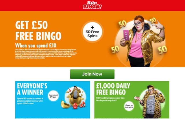 The Sun Bingo was considered the best bingo site overall