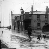 The Commercial Hotel on the corner of Waterloo Road and Commercial Road later 20s/early 30s. The Dutton Arms replaced the  hotel