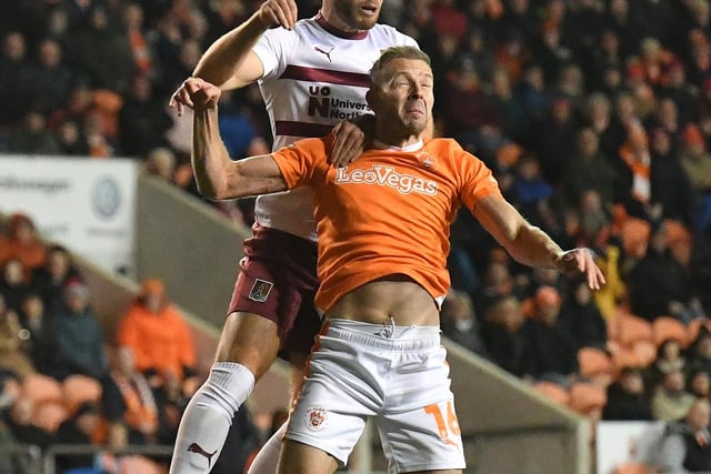 Jordan Rhodes claimed his 11th goal of the season with a great headed finish, on what was a quiet night on the whole for him.