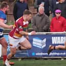 Winger Tom Grimes scored a hat-trick against Sheffield Tigers, next season's first opponents, when Fylde last faced them in April  Picture: CHRIS FARROW / FYLDE RFC