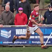 Winger Tom Grimes scored a hat-trick against Sheffield Tigers, next season's first opponents, when Fylde last faced them in April  Picture: CHRIS FARROW / FYLDE RFC