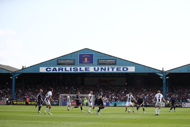 Carlisle have won one of their opening 11 games (League odds: 1500/1).
