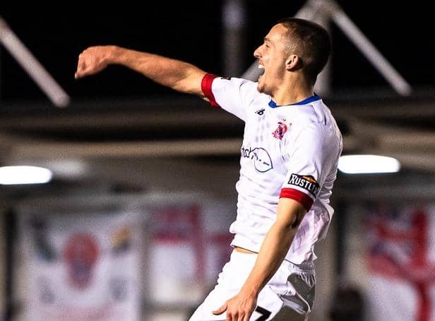 Charlie Jolley's arrival was one of the 11 deals in AFC Fylde's agent spend Picture: AFC Fylde