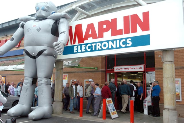 Maplins electrobic store was at Squires Gate