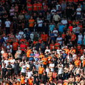 Blackpool fans were in boisterous form for their win over Wigan Athletic last weekend Picture: Alex Dodd/CameraSport