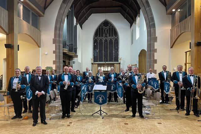 Thornton Cleveleys Brass Band has raised more than £7,000 fort Trinity Hospice