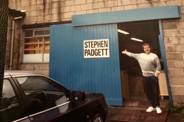 Stephen Padgett founded his business 34 years ago
