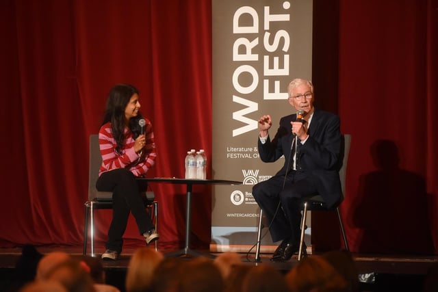 Paul O'Grady is interviewed by Konnie Huq.