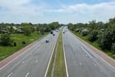 The M6 at Lancaster.