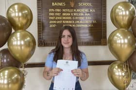 Torah Lythgoe was a top achiever at Baines High School