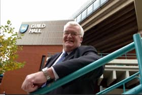 Allan Baker was 'Mr Guild Hall' to celebrities and public alike.