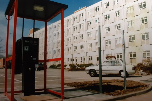 Another view of the Maternity Unit in 1994. However the photo was taken to accompany a story about the new pay and display machine