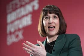 Shadow Chancellor Rachel Reeves is visiting Blackpool  (Photo by Stefan Rousseau/PA Wire)