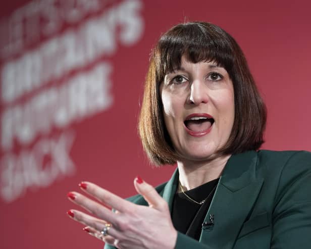 Shadow Chancellor Rachel Reeves is visiting Blackpool  (Photo by Stefan Rousseau/PA Wire)
