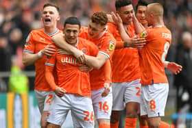 Ian Poveda's goal was the difference in Blackpool's victory over Stoke City (Credit: Dave Howarth/CameraSport)