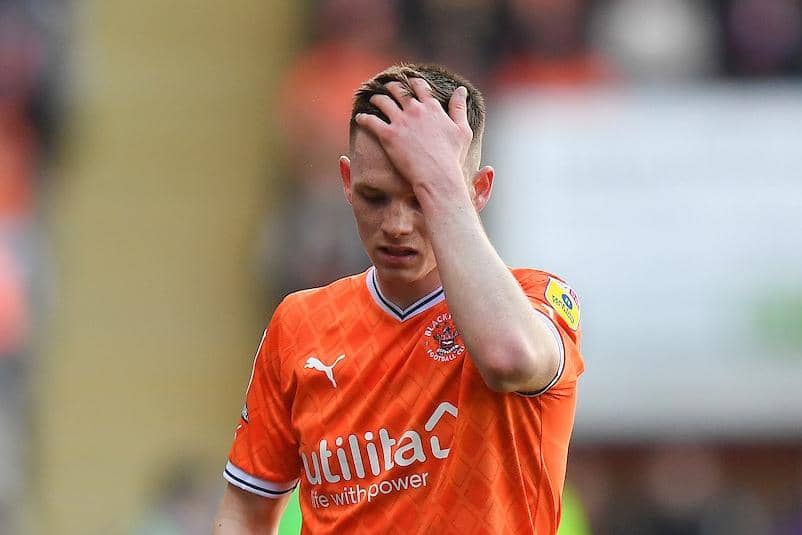 Lyons caught the eye for Blackpool during the second half of the season